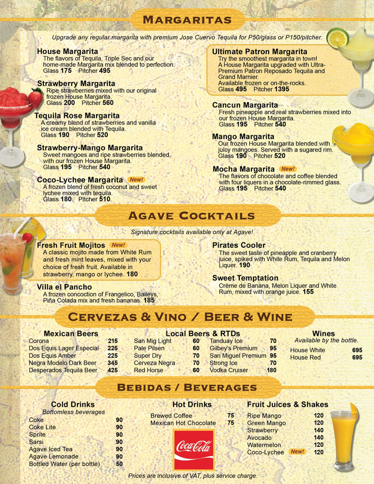 Menu Page 4