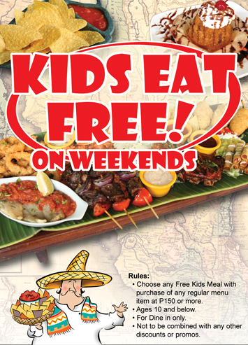 Kids Eat Free on Weekends